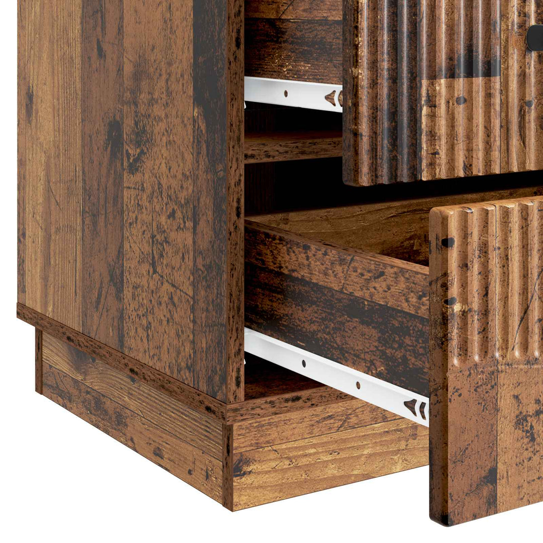 Natskab Gammelt træ 43 x 41 x 63,5 cm Konstrueret træ