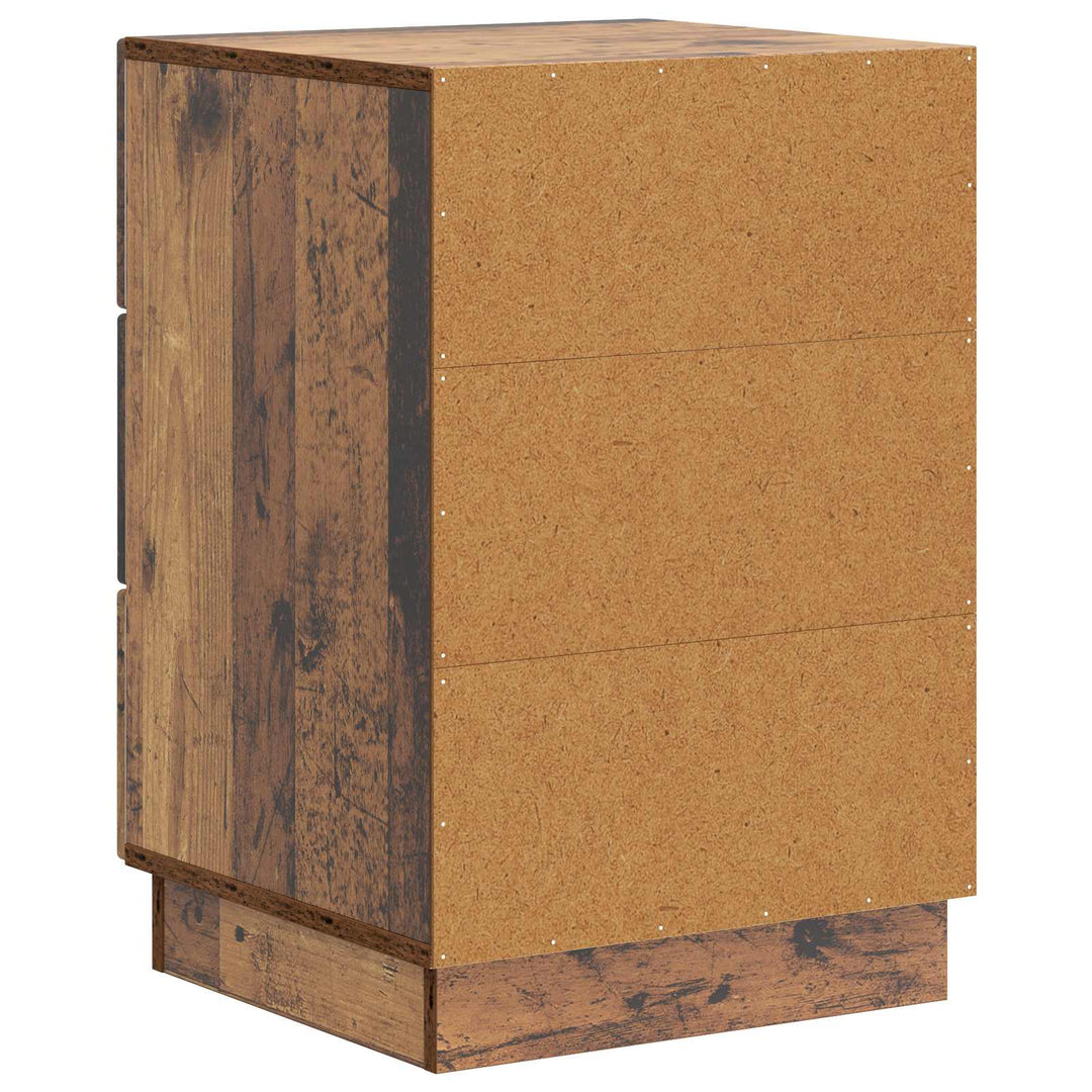 Natskab Gammelt træ 43 x 41 x 63,5 cm Konstrueret træ