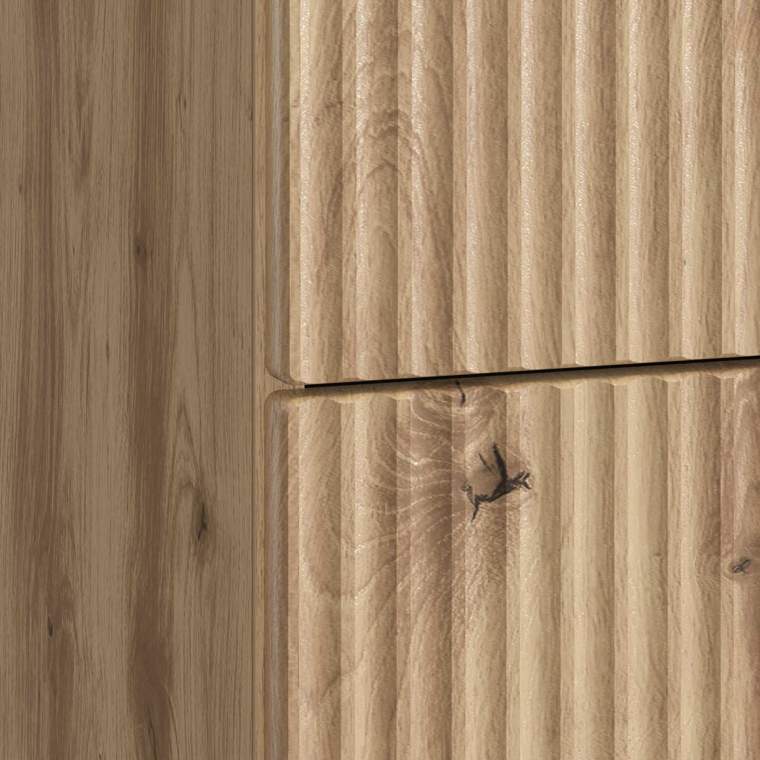 Natskab med skuffe Artisan-eg 43 x 41 x 63,5 cm Konstrueret træ