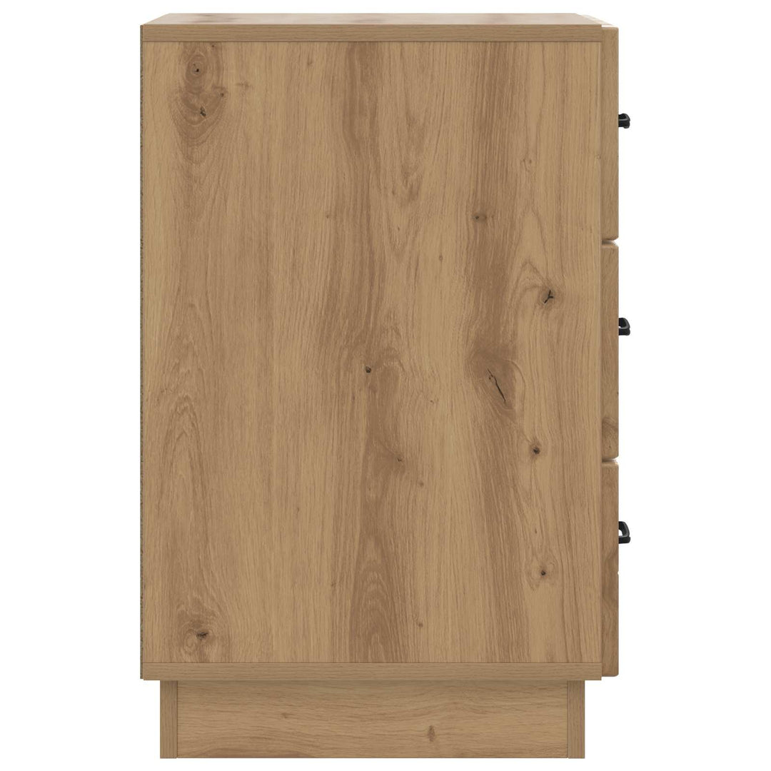 Natskab med skuffe Artisan-eg 43 x 41 x 63,5 cm Konstrueret træ