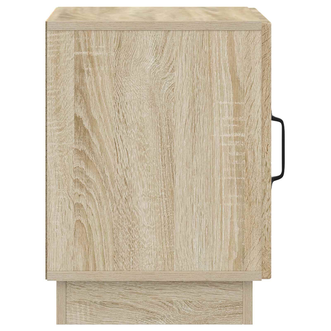 Sengebord Sonoma-eg 43 x 34,5 x 47 cm Konstrueret træ