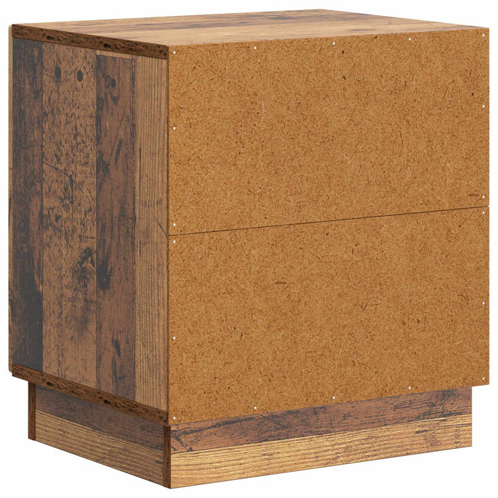 Sengebord Gammelt træ 43 x 34,5 x 47 cm Konstrueret træ