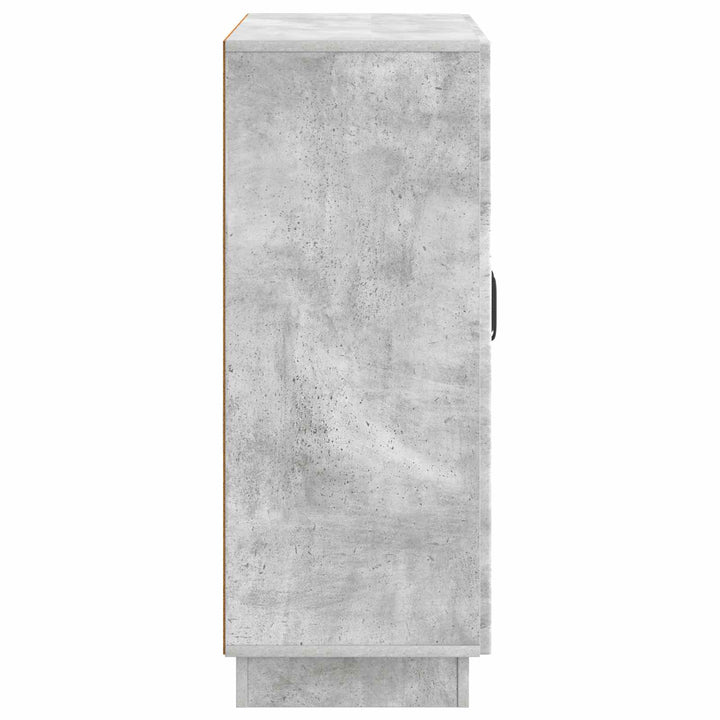 Sideboard Betongrå 66 x 34,5 x 87 cm Konstrueret træ