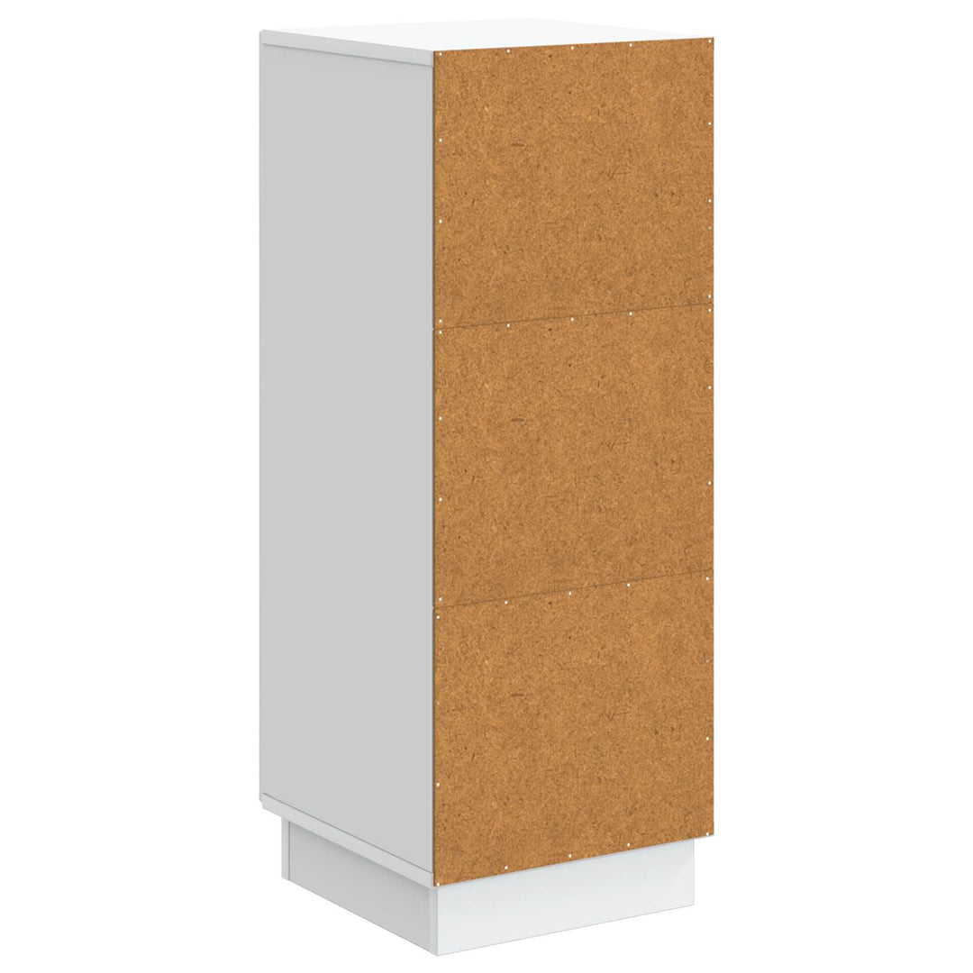 Sideboard Hvid 33 x 34,5 x 87 cm Konstrueret træ