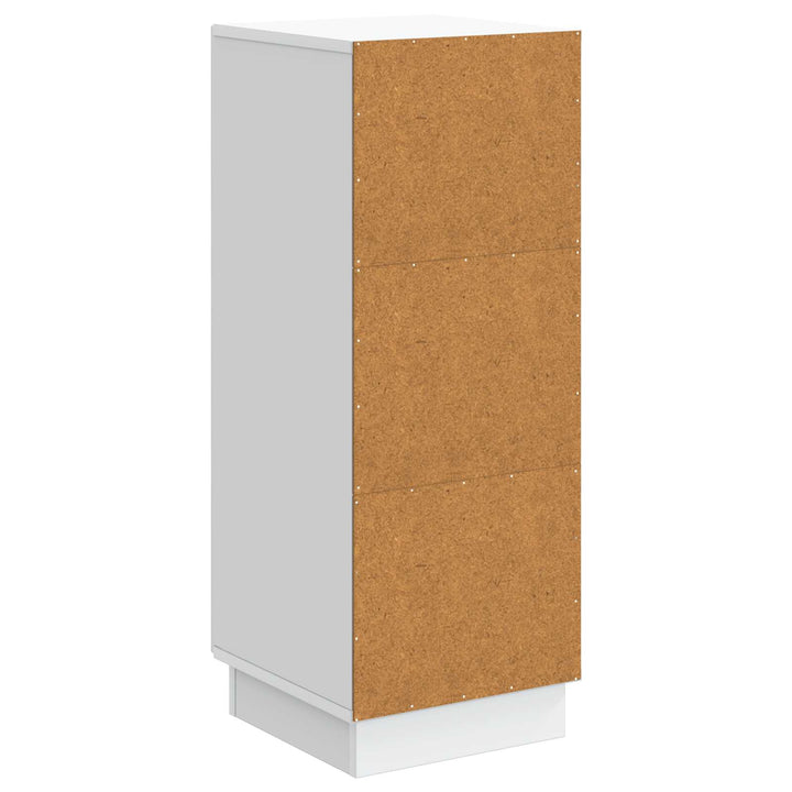 Sideboard Hvid 33 x 34,5 x 87 cm Konstrueret træ
