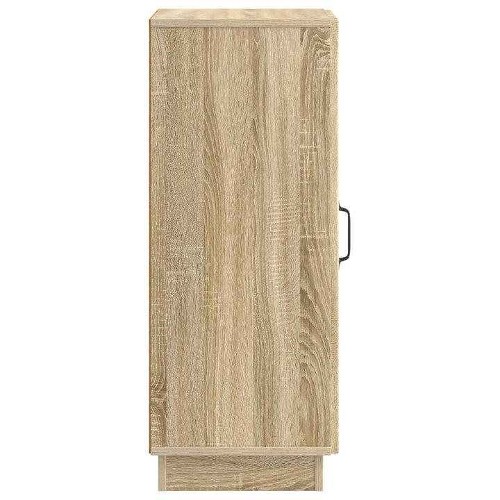 Sideboard Sonoma-eg 33 x 34,5 x 87 cm Konstrueret træ