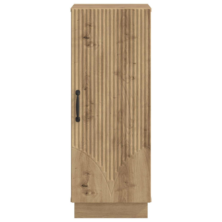 Sideboard Artisan-eg 33 x 34,5 x 87 cm Konstrueret træ