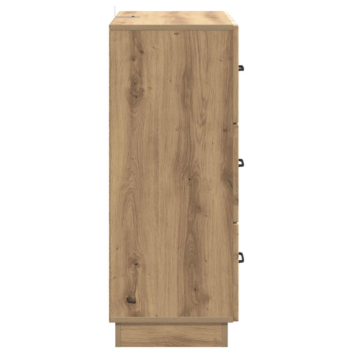 Skuffeskab 66 x 34,5 x 87 cm Konstrueret træ Artisan-eg