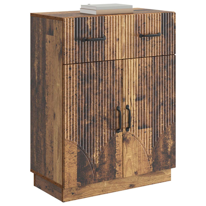 Sideboard Gammelt træ 66 x 34,5 x 87 cm Konstrueret træ