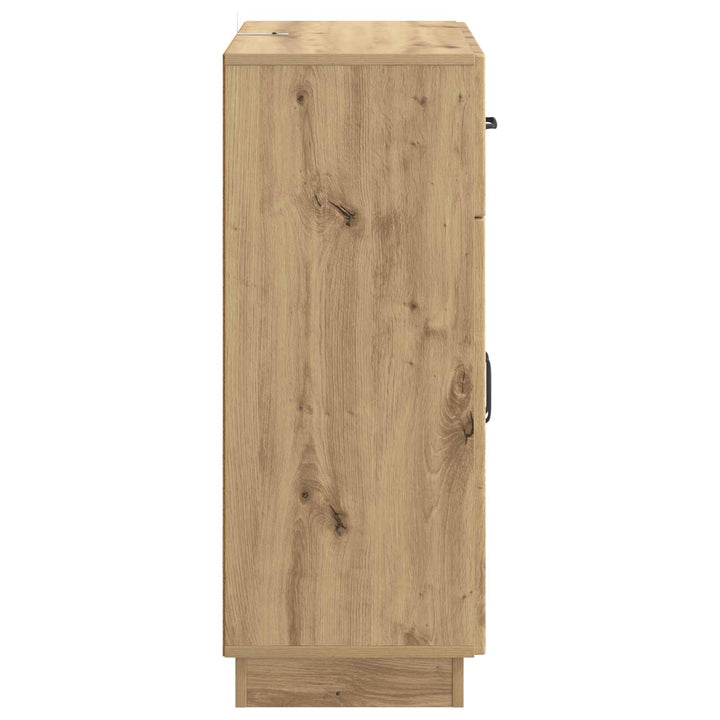 Sideboard Artisan-eg 66 x 34,5 x 87 cm Konstrueret træ