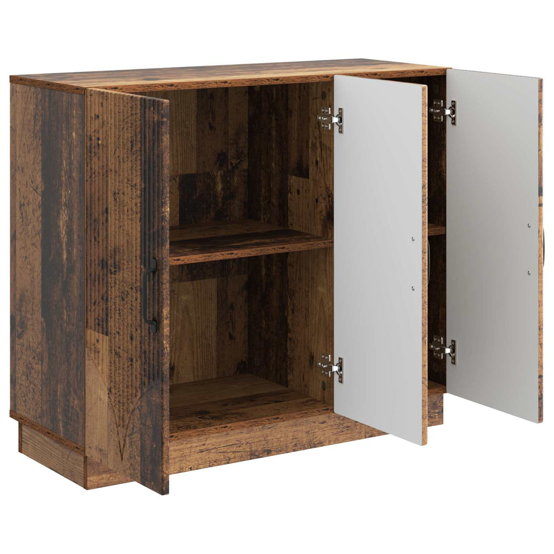 Sideboard Gammelt træ 89 x 34,5 x 77 cm Konstrueret træ