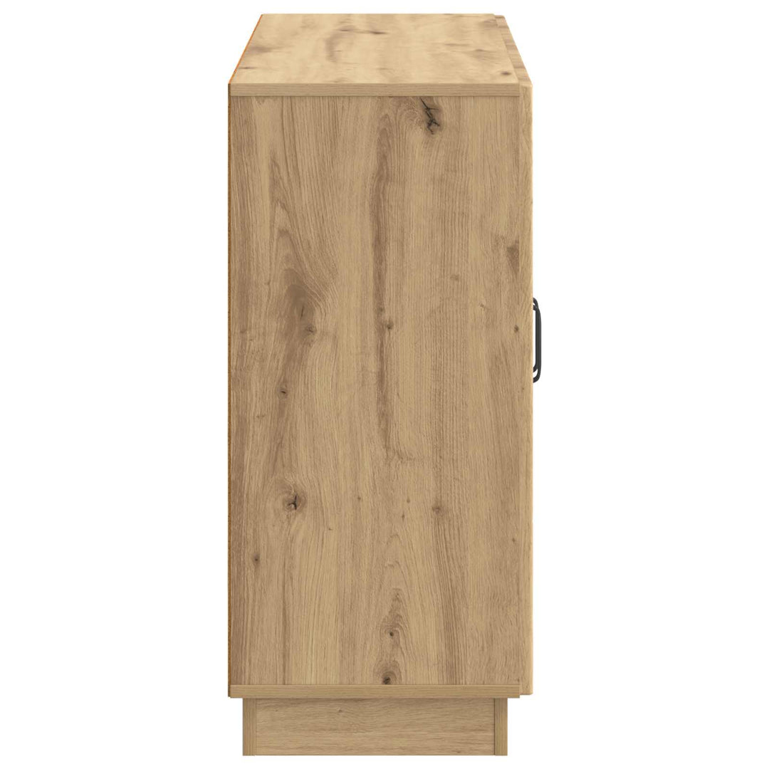 Sideboard Artisan-eg 89 x 34,5 x 77 cm Konstrueret træ
