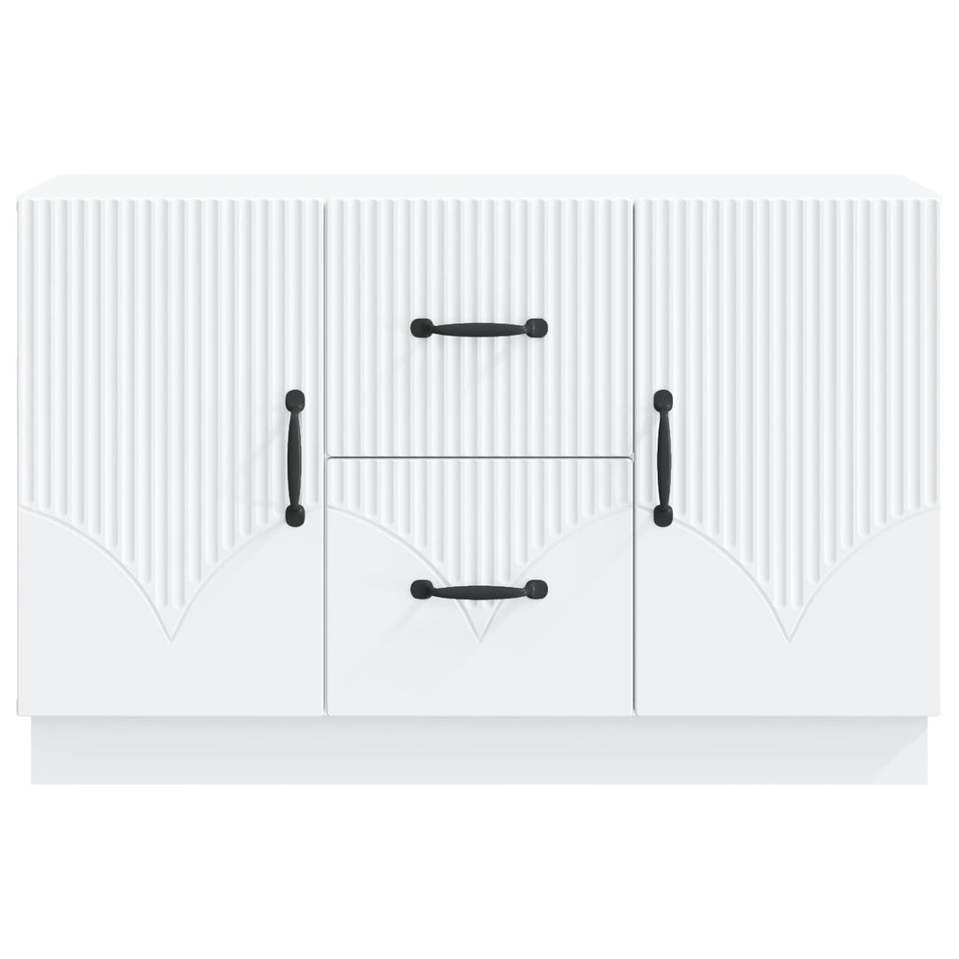 Sideboard Hvid 89 x 34,5 x 57 cm Konstrueret træ