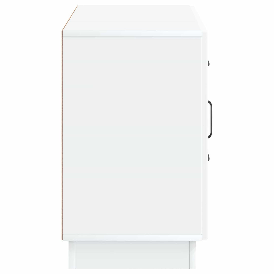Sideboard Hvid 89 x 34,5 x 57 cm Konstrueret træ