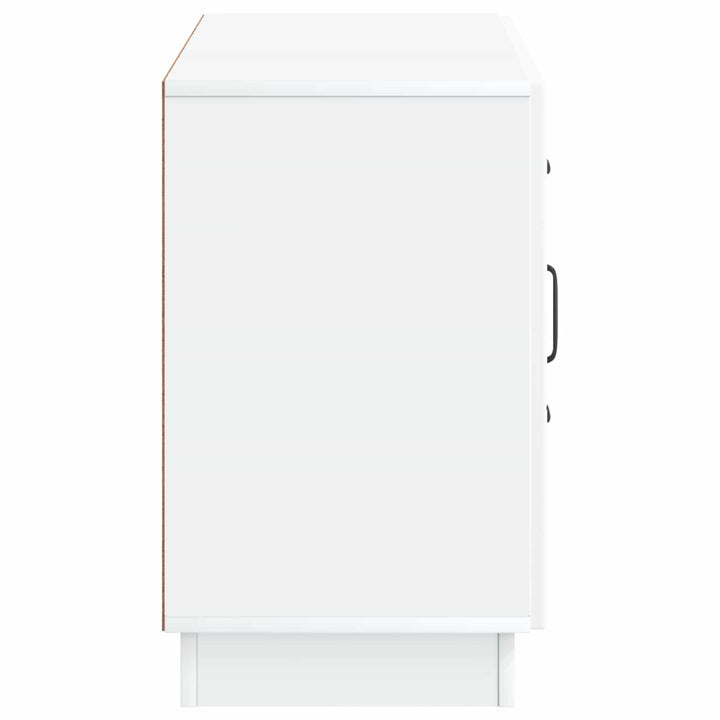 Sideboard Hvid 89 x 34,5 x 57 cm Konstrueret træ