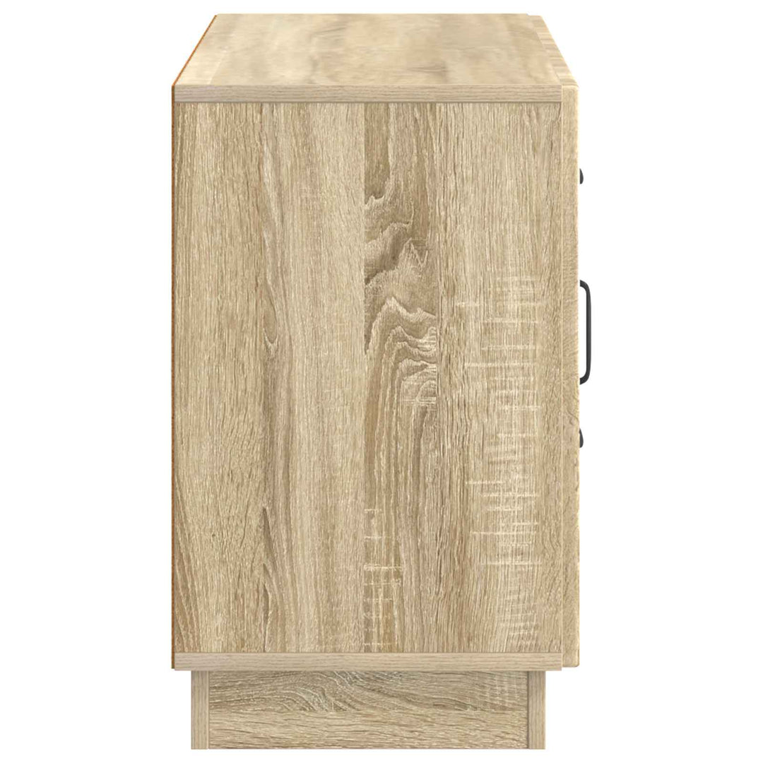 Sideboard Sonoma-eg 89 x 34,5 x 57 cm Konstrueret træ