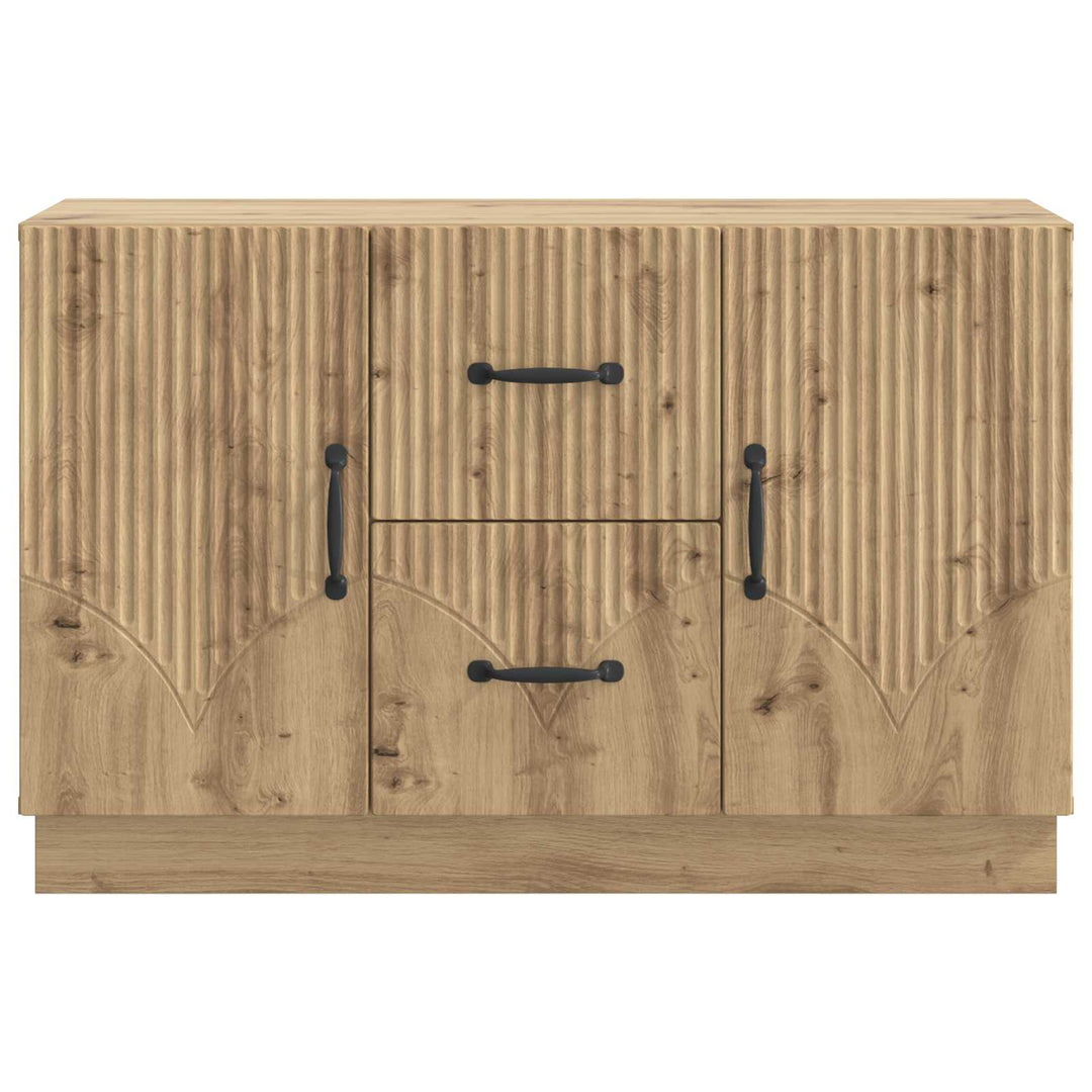 Sideboard Artisan-eg 89 x 34,5 x 57 cm Konstrueret træ