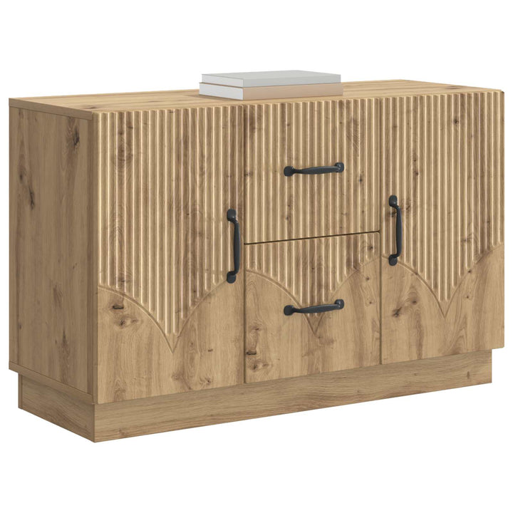 Sideboard Artisan-eg 89 x 34,5 x 57 cm Konstrueret træ