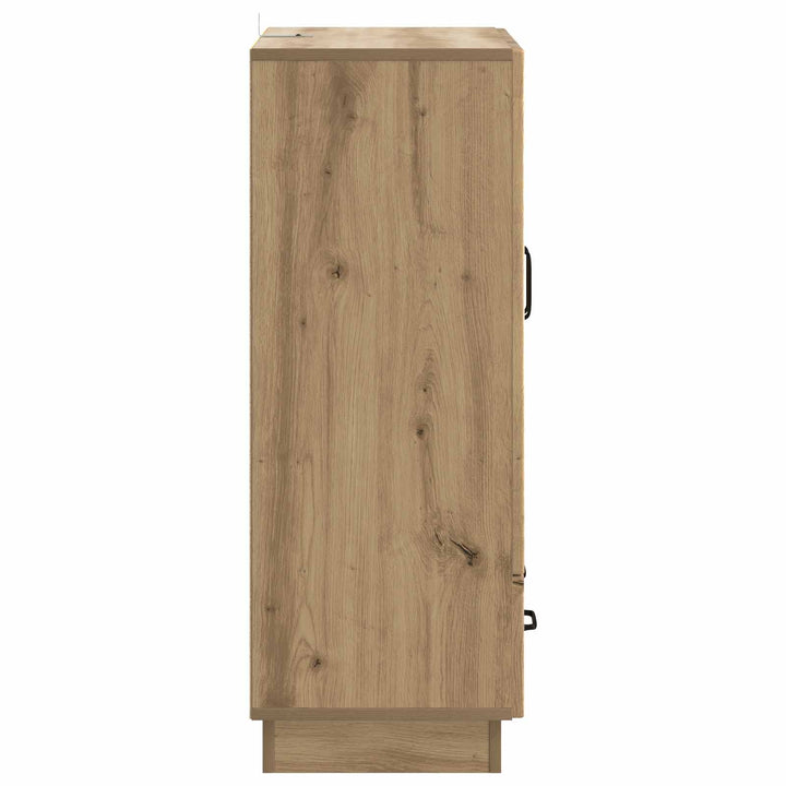 Sideboard Artisan-eg 66 x 34,5 x 92 cm Konstrueret træ