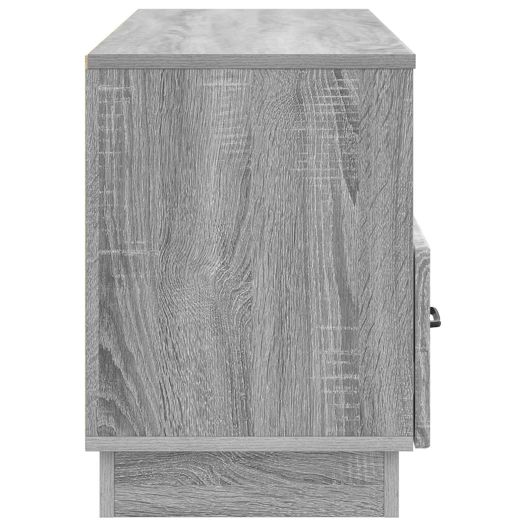 TV-skab Grå sonoma-eg 102 x 34,5 x 47 cm Konstrueret træ