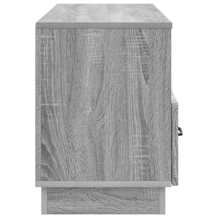 TV-skab Grå sonoma-eg 102 x 34,5 x 47 cm Konstrueret træ