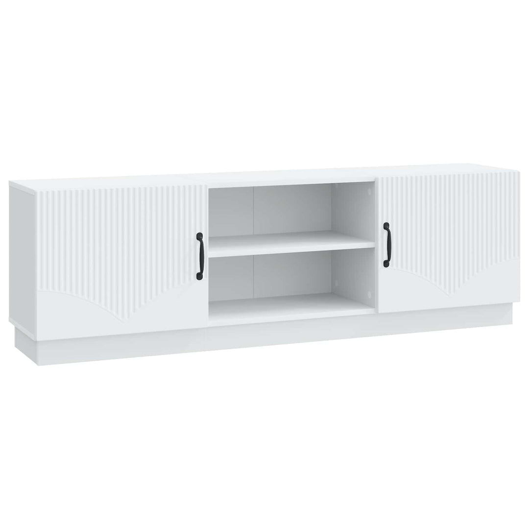 TV-skab Hvid 150 x 31 x 47 cm Konstrueret træ