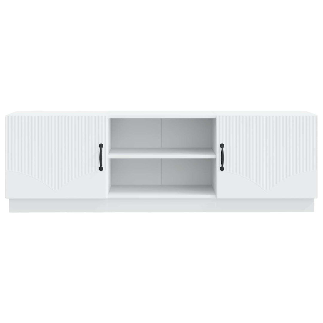 TV-skab Hvid 150 x 31 x 47 cm Konstrueret træ