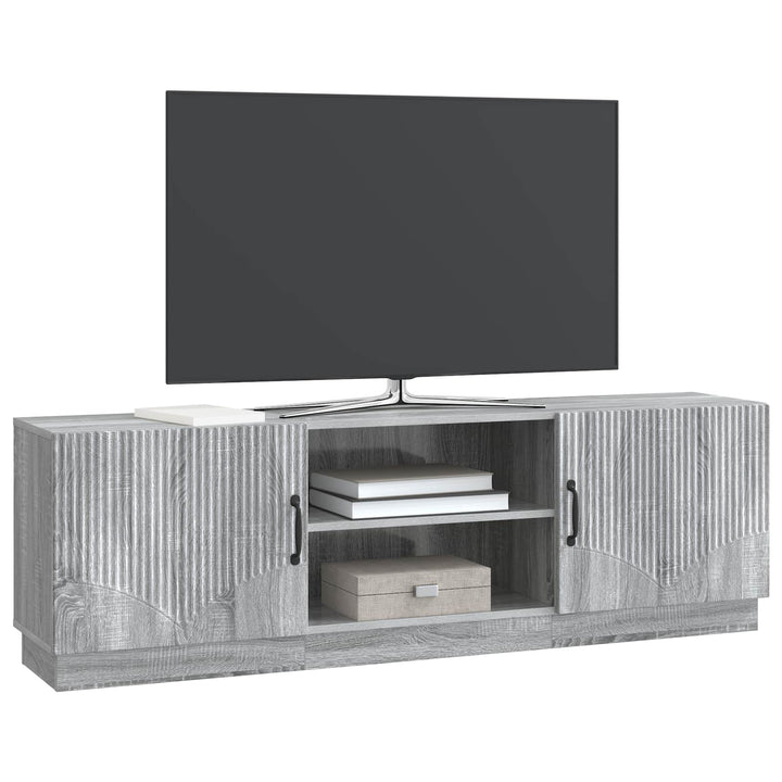 TV-skab Grå sonoma-eg 150 x 31 x 47 cm Konstrueret træ