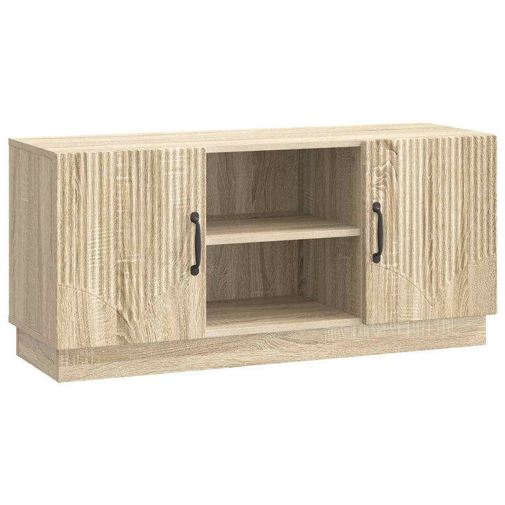 TV-skab Sonoma-eg 102 x 34,5 x 47 cm Konstrueret træ
