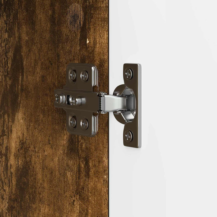TV-skab 102 x 34,5 x 47 cm Røget eg Konstrueret træ