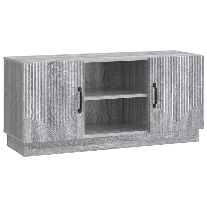 TV-skab Grå sonoma-eg 102 x 34,5 x 47 cm Konstrueret træ