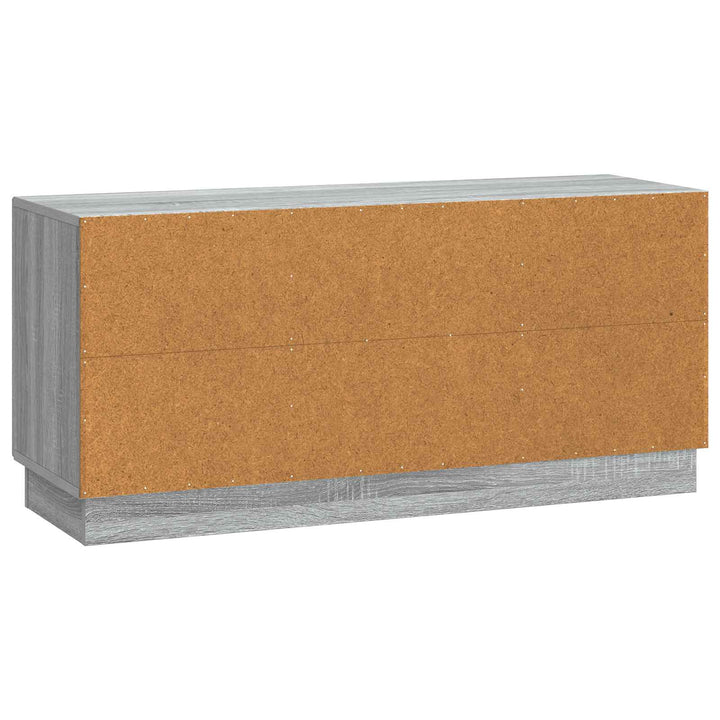 TV-skab 102 x 34,5 x 47 cm Grå sonoma-eg Konstrueret træ