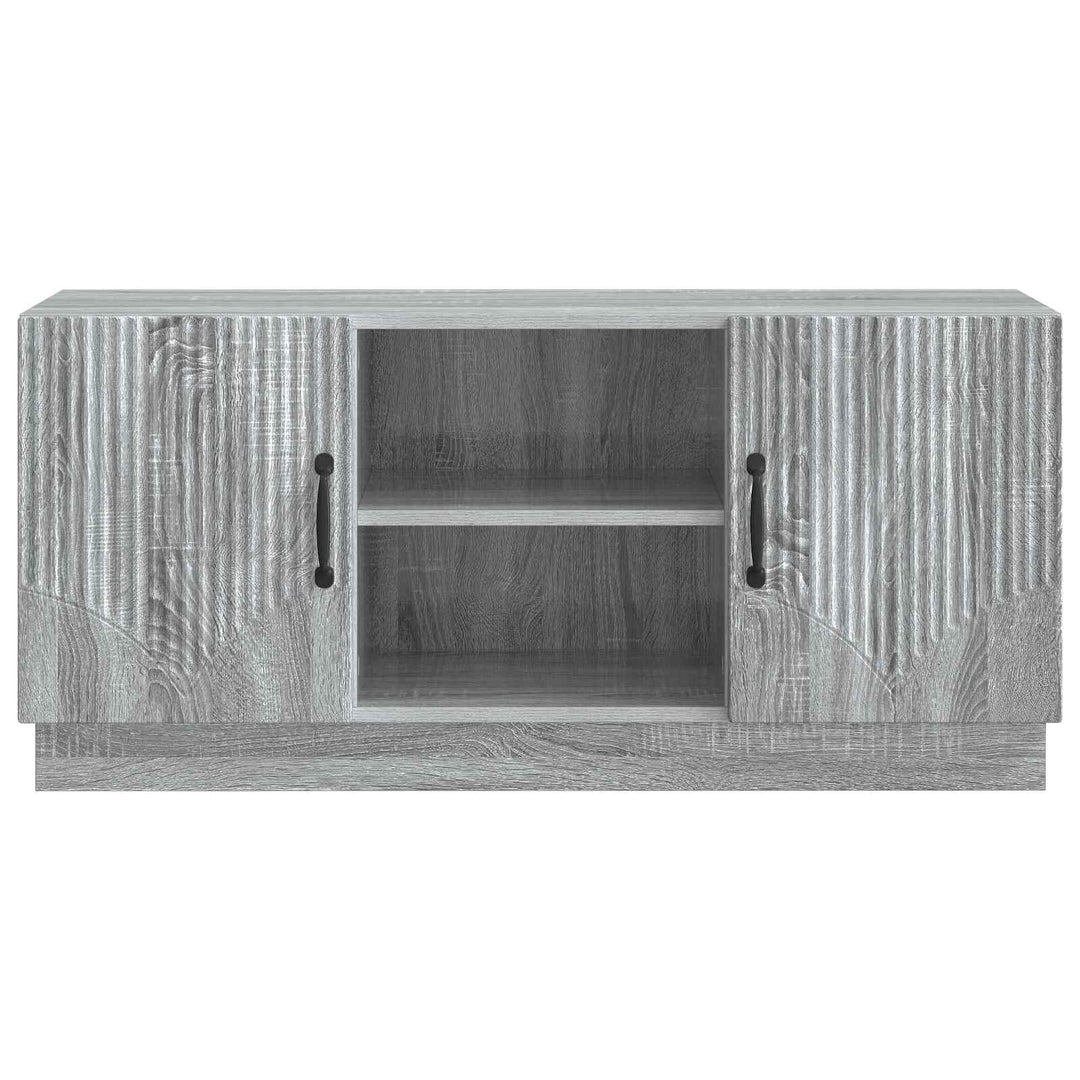 TV-skab Grå sonoma-eg 102 x 34,5 x 47 cm Konstrueret træ