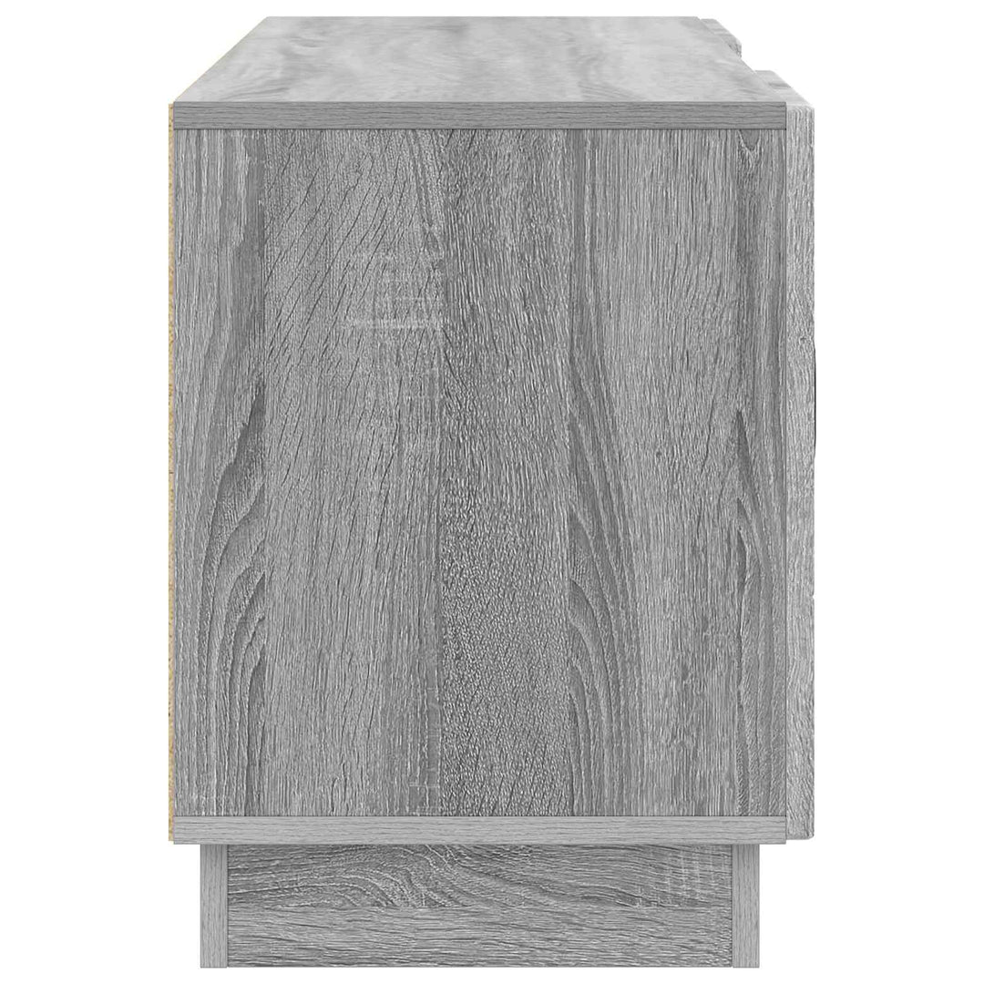 TV-skab 102 x 34,5 x 47 cm Grå sonoma-eg Konstrueret træ
