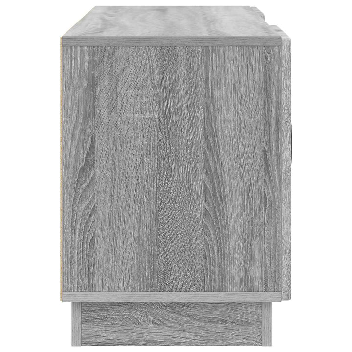 TV-skab Grå sonoma-eg 102 x 34,5 x 47 cm Konstrueret træ