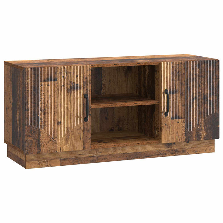 TV-skab Gammelt træ 102 x 34,5 x 47 cm Konstrueret træ