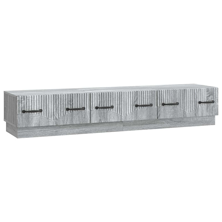 TV-skab Grå sonoma-eg 147 x 34,5 x 27 cm Konstrueret træ