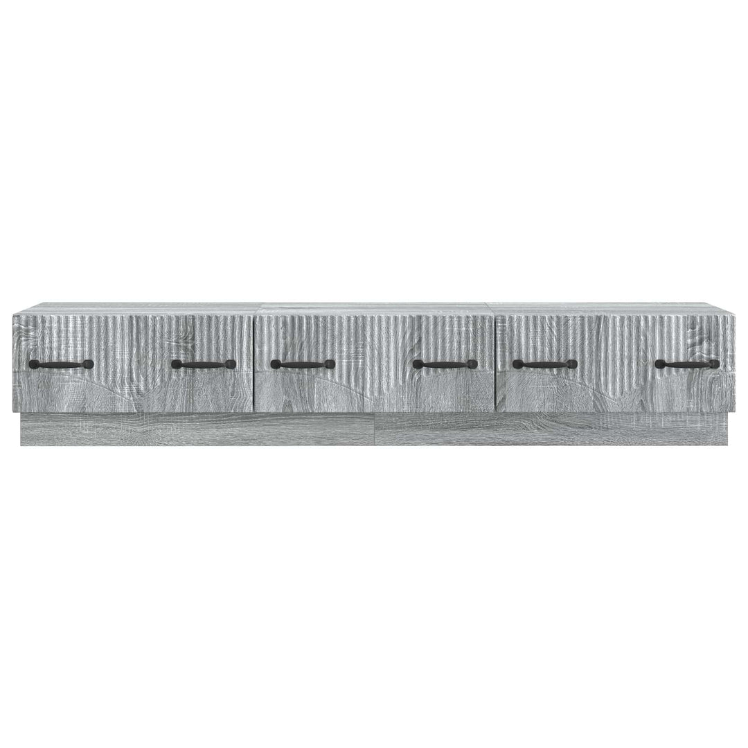 TV-skab Grå sonoma-eg 147 x 34,5 x 27 cm Konstrueret træ