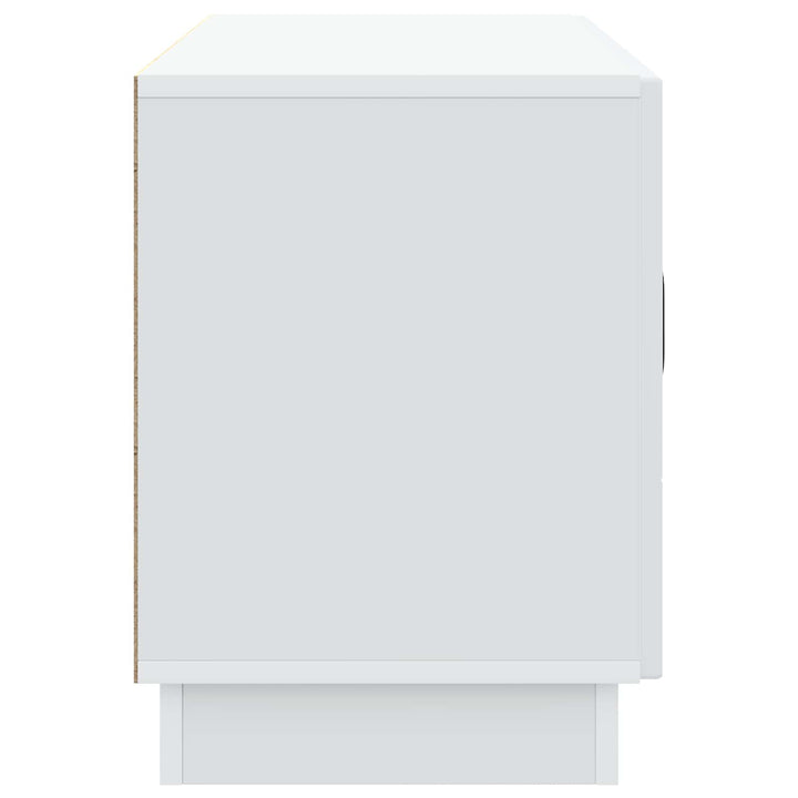 TV-skab Hvid 99 x 34,5 x 47 cm Konstrueret træ