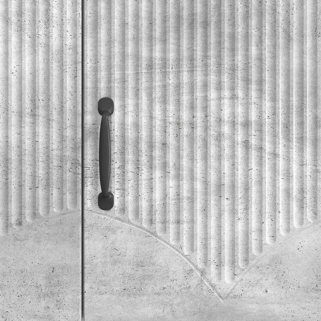 TV-skab Betongrå 99 x 34,5 x 47 cm Konstrueret træ