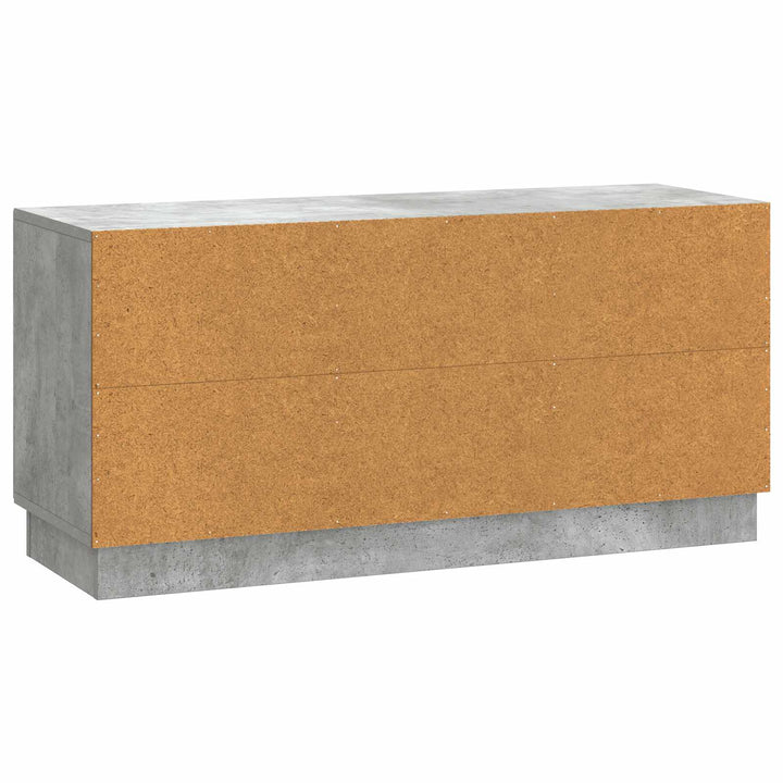 TV-skab Betongrå 99 x 34,5 x 47 cm Konstrueret træ