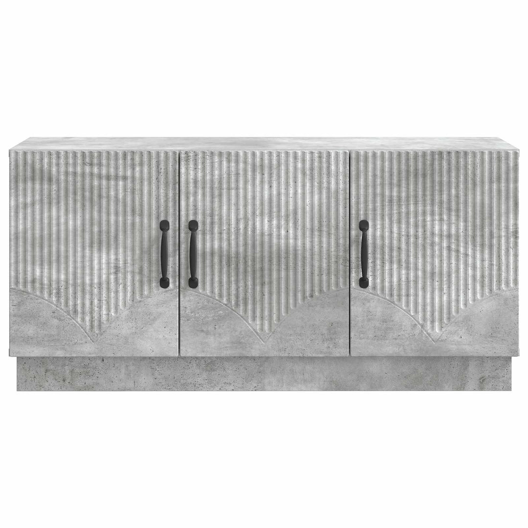 TV-skab Betongrå 99 x 34,5 x 47 cm Konstrueret træ