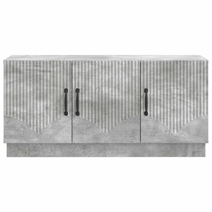 TV-skab Betongrå 99 x 34,5 x 47 cm Konstrueret træ