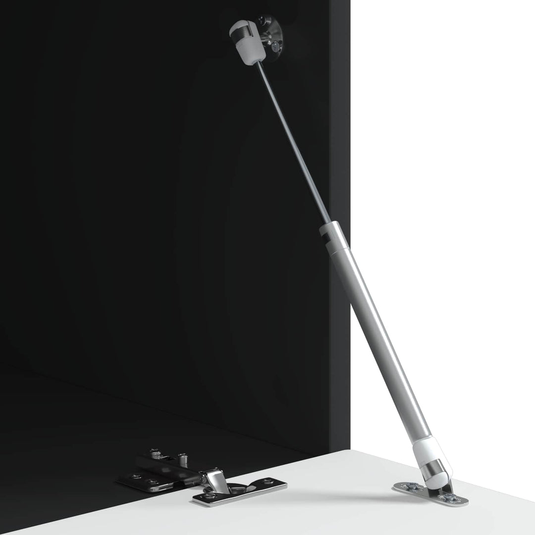 Sofabord Sort 90 x 50 x 37 cm Konstrueret træ