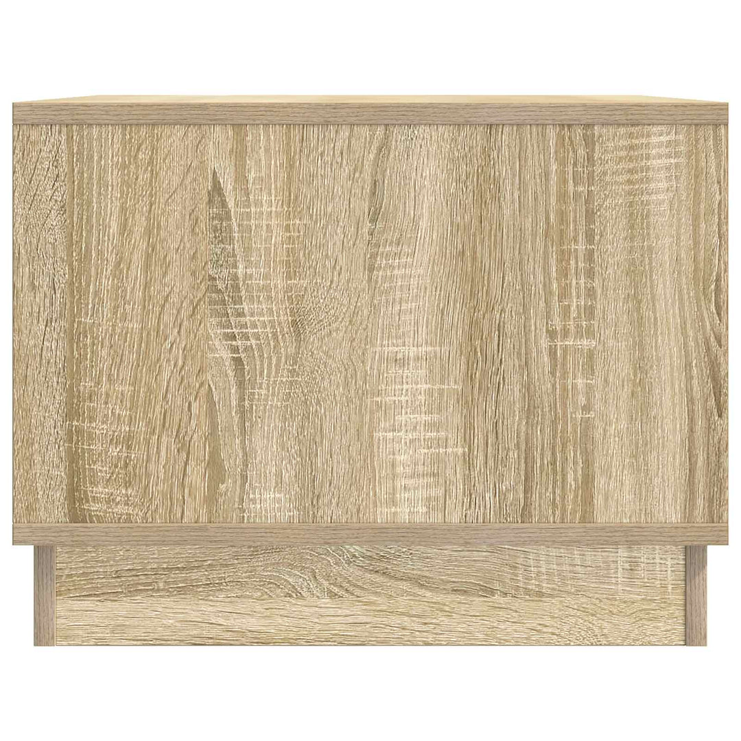 Sofabord Sonoma-eg 90 x 50 x 37 cm Konstrueret træ