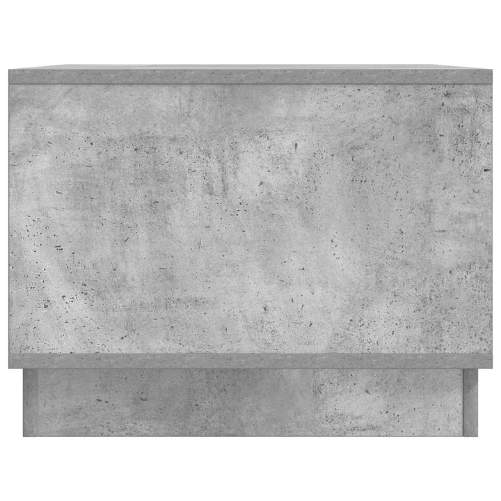 Sofabord Betongrå 90 x 50 x 37 cm Konstrueret træ