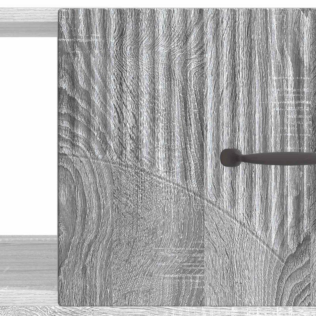 Sofabord Grå sonoma-eg 90 x 50 x 37 cm Konstrueret træ