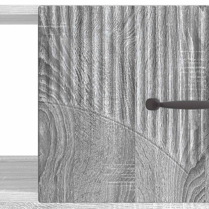Sofabord Grå sonoma-eg 90 x 50 x 37 cm Konstrueret træ