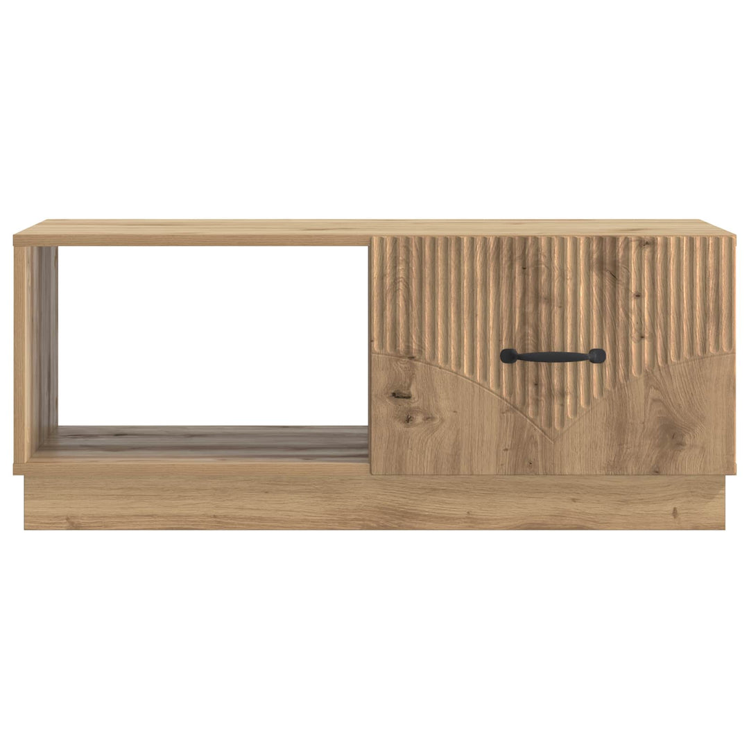Sofabord Artisan-eg 90 x 50 x 37 cm Konstrueret træ