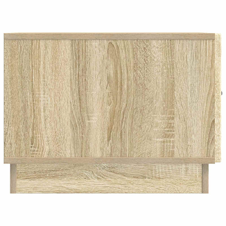 Sofabord med skuffe Sonoma-eg 49 x 50 x 37 cm Konstrueret træ
